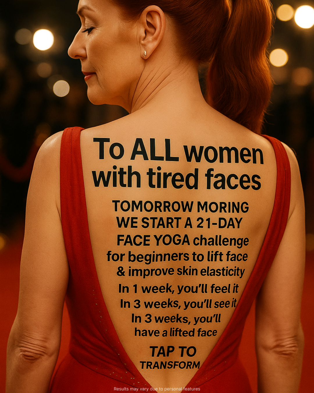 Nord Yoga Facebook ad: One-click away from New Glowing Face!