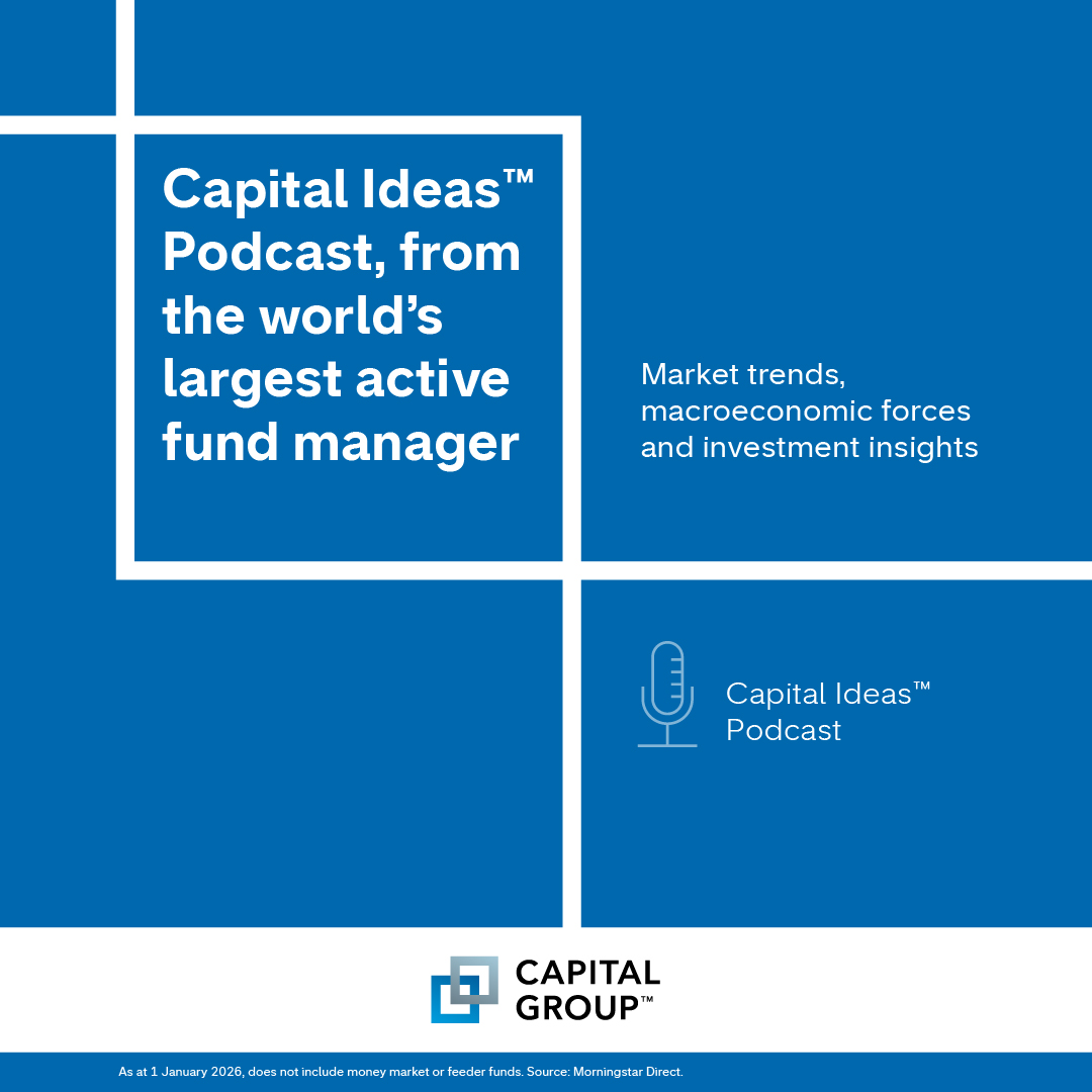 Capital Group Facebook ad: Capital Ideas Podcast