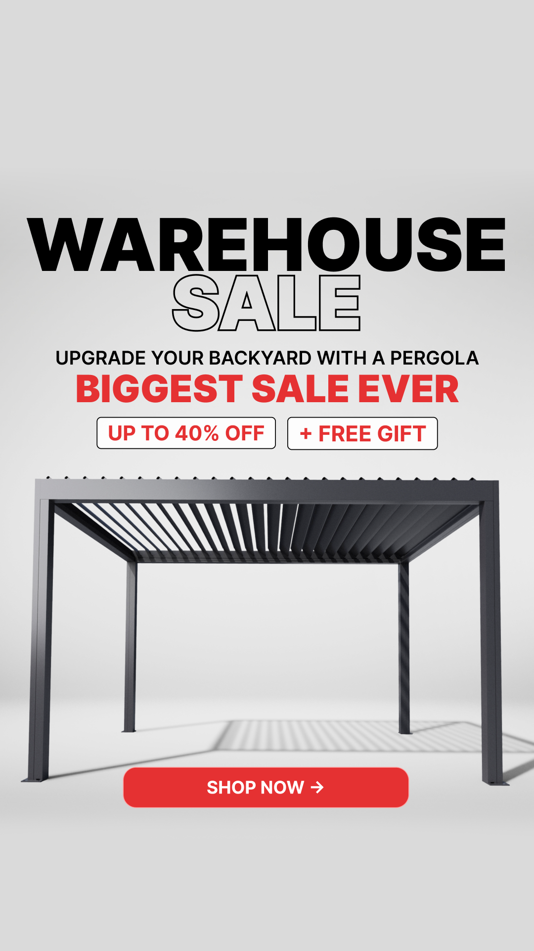 pergolux.au Facebook ad