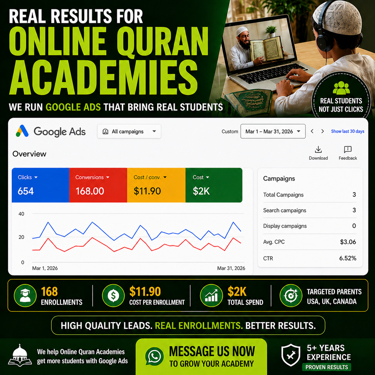 Opera8 Market Facebook ad