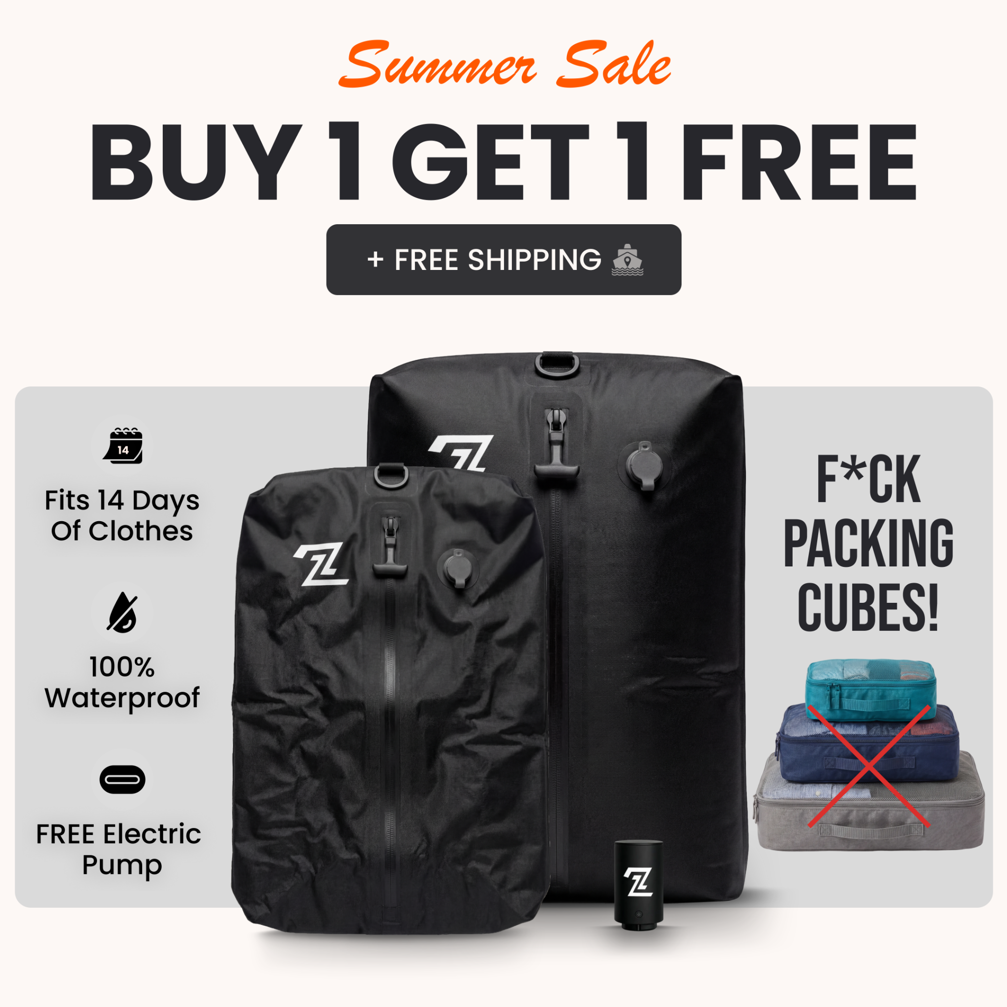 2packbag Facebook ad