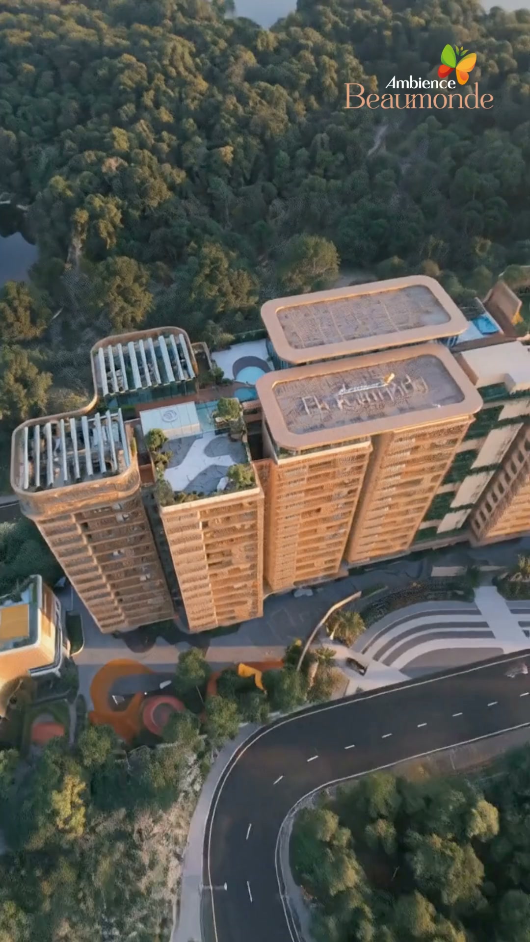 Ambience Beaumonde Facebook ad: 3 BHK Luxury Apartments from ₹2.25 Cr*