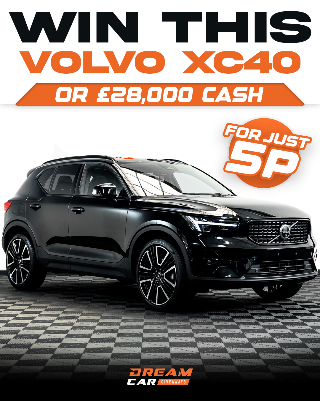 Dream Car Giveaways Facebook ad