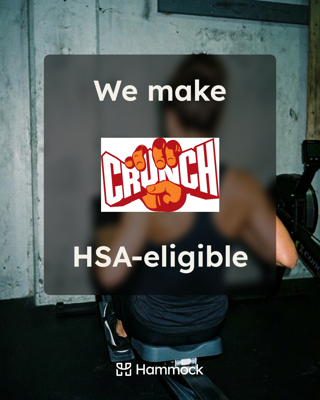 Hammock - Spend Well Facebook ad: Make Your Gym Tax-Free