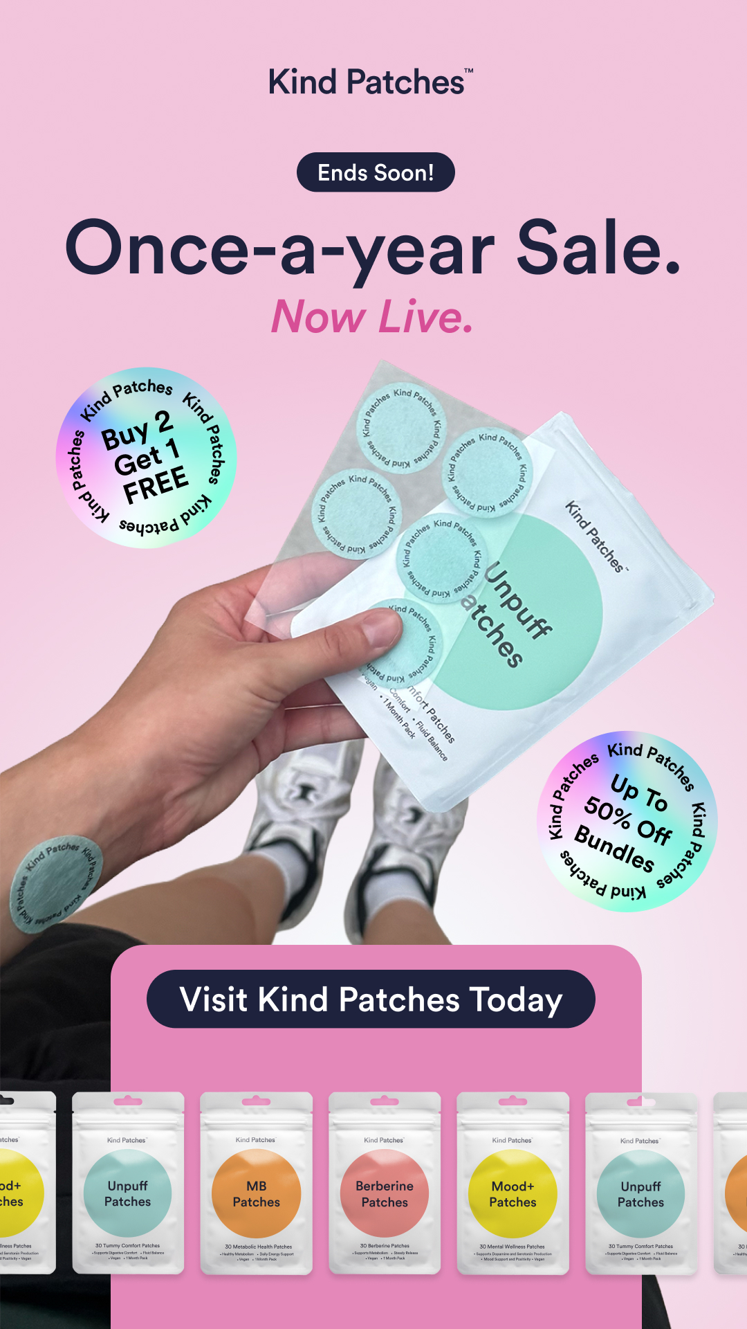 Kind Patches Facebook ad