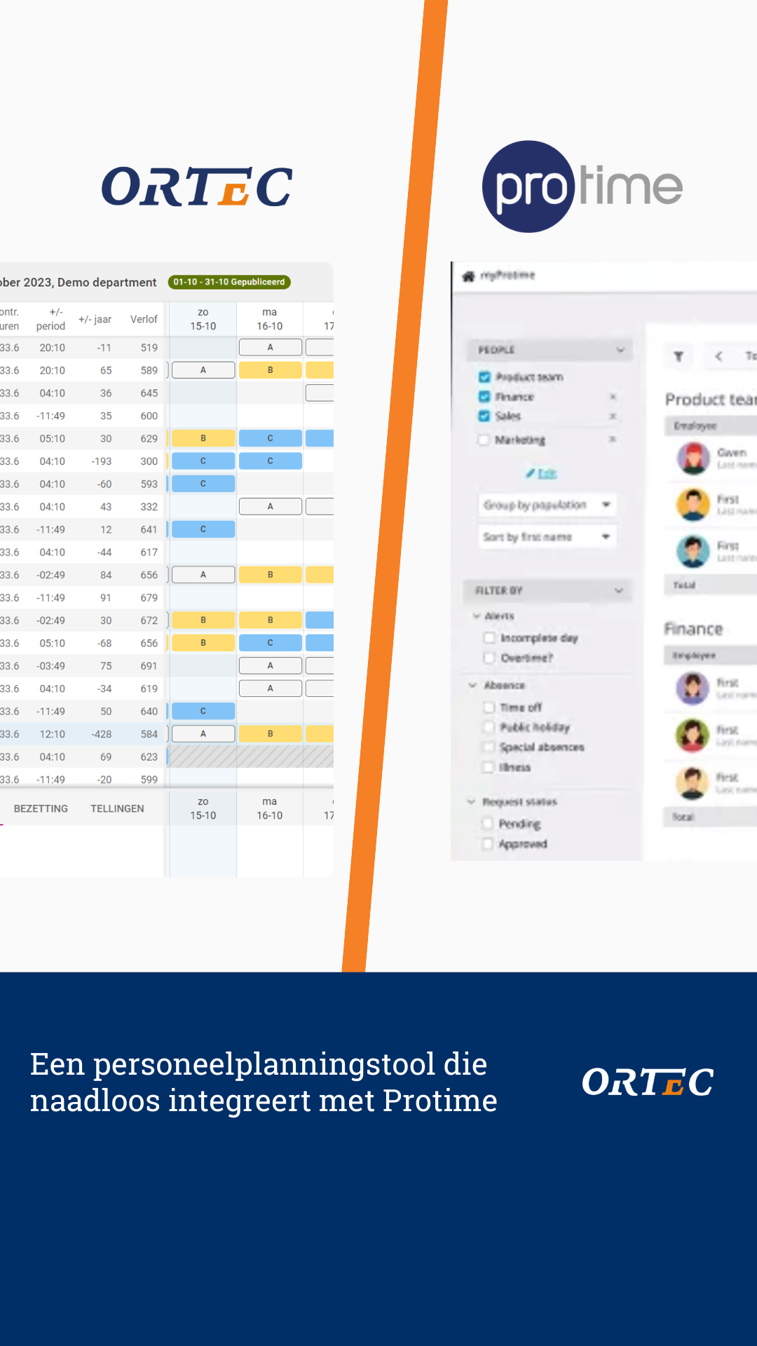 ORTEC Workforce Management Facebook ad from Feb 27, 2026