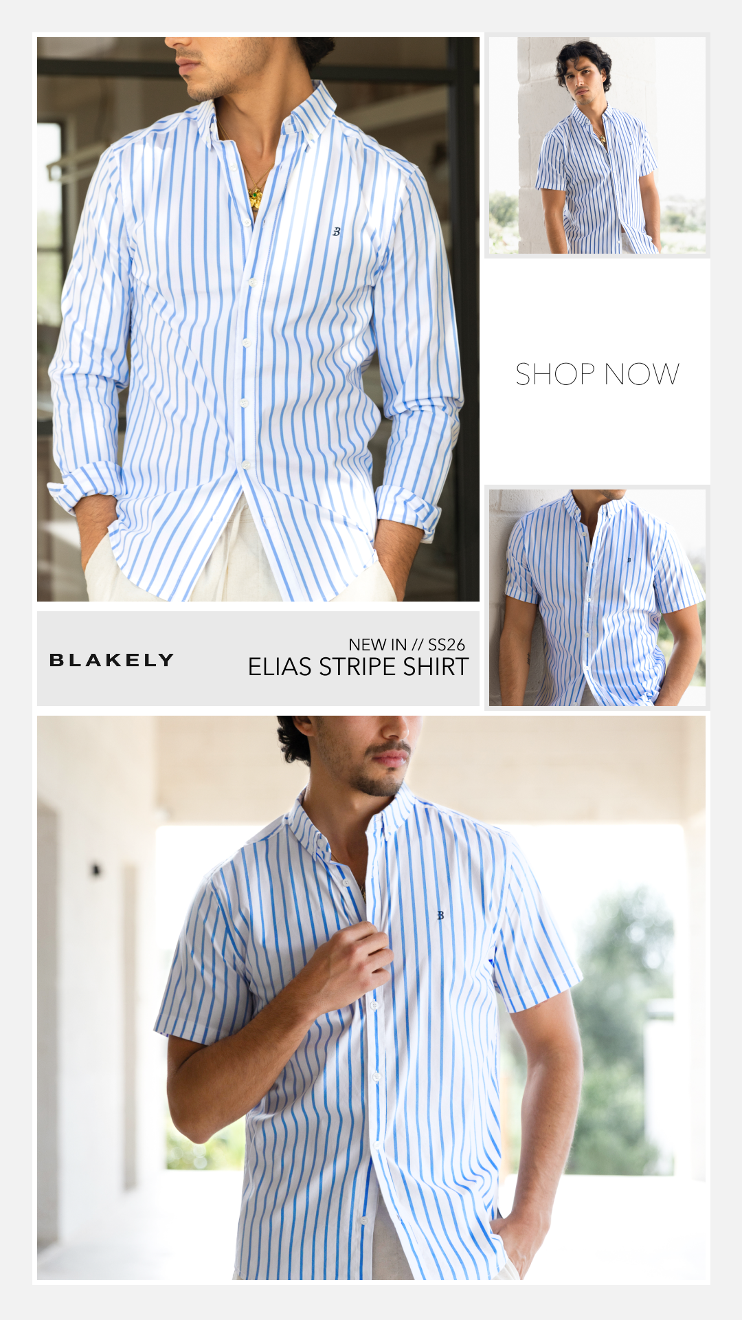 Blakely Clothing Co. Facebook ad