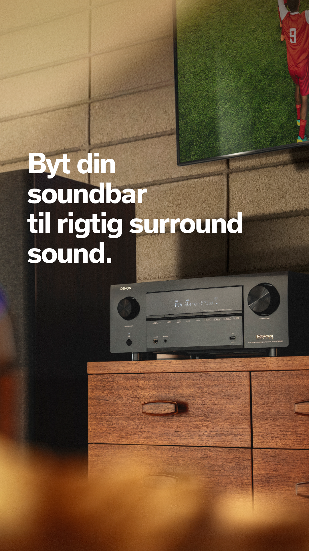 Denon Facebook ad