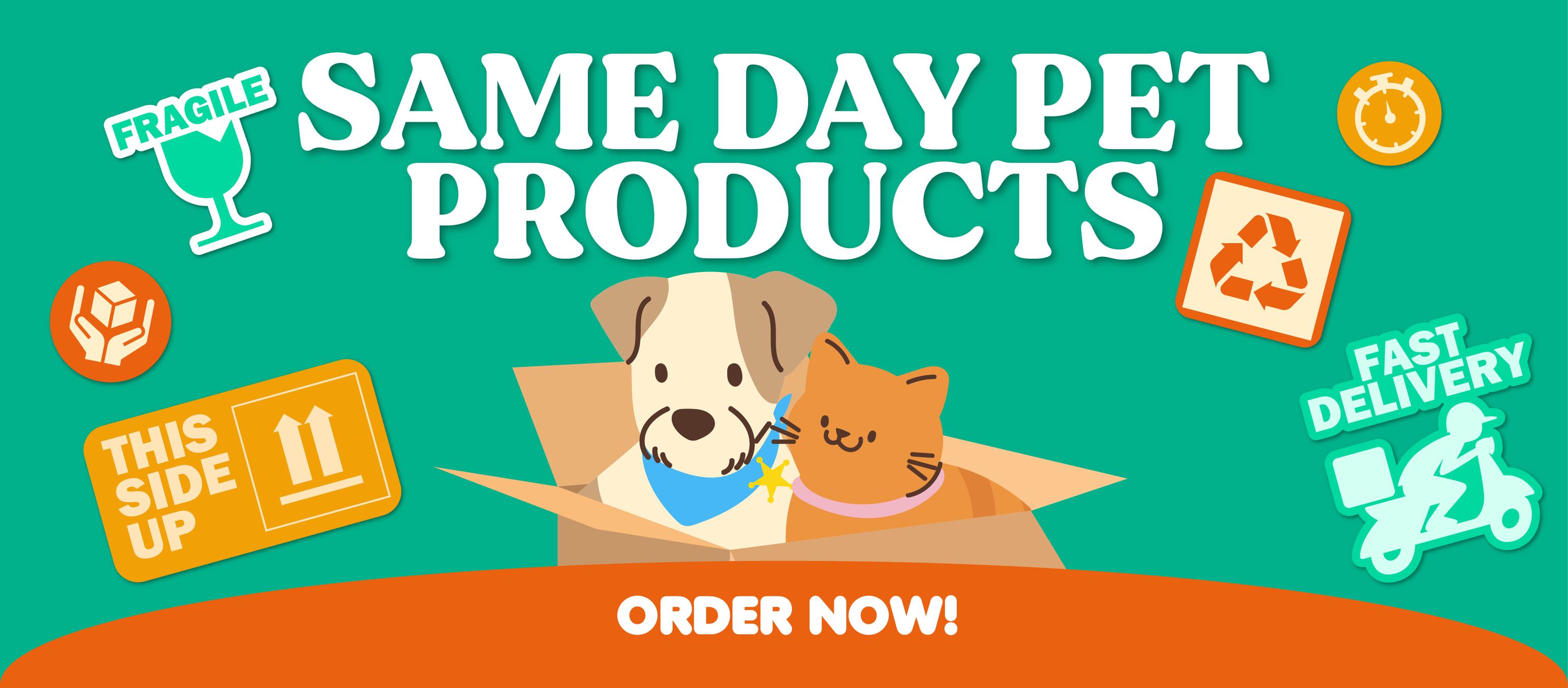 Same Day Pet Products Santa Rosa and Nuvali Facebook ad