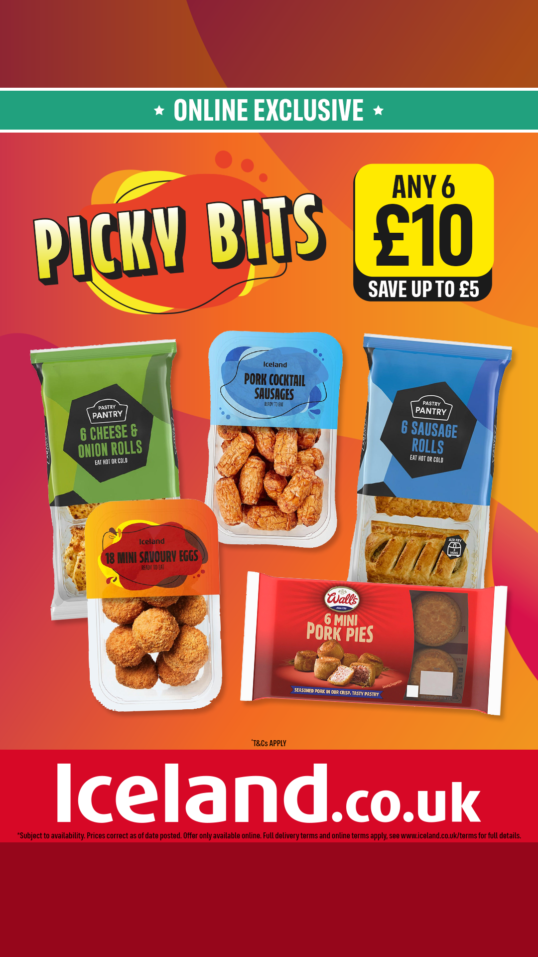 Iceland Foods Facebook ad