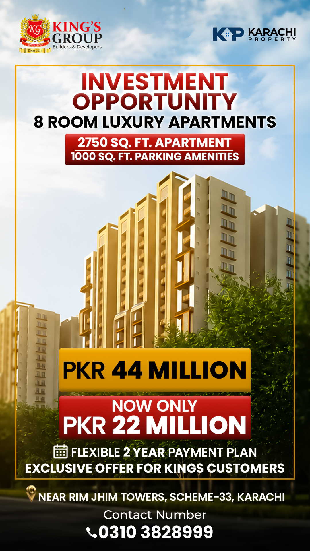 KP - Karachi Property Facebook ad