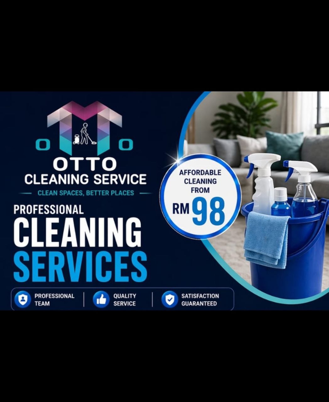 Otto Cleaning Service Facebook ad