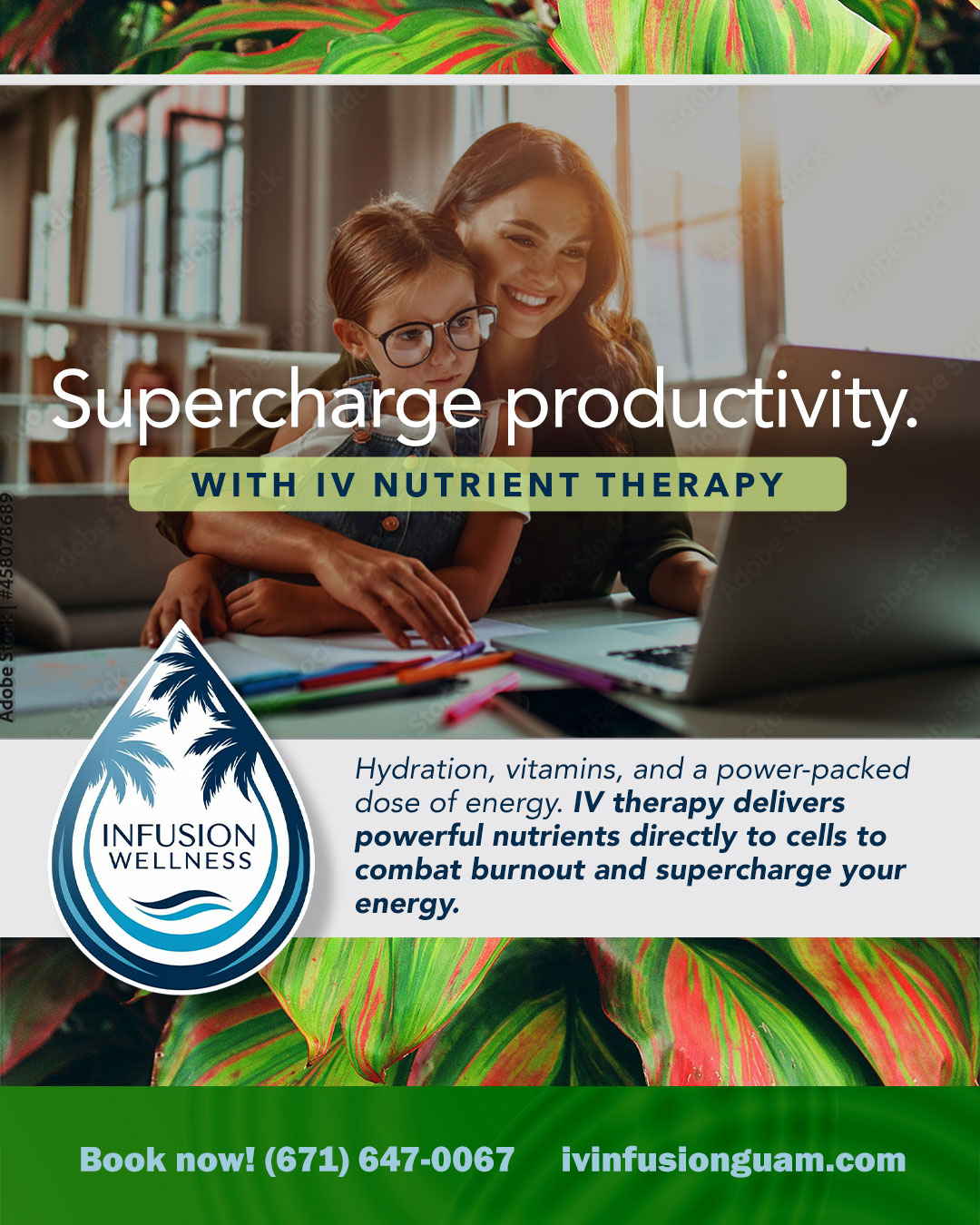Guam Infusion Wellness Facebook ad