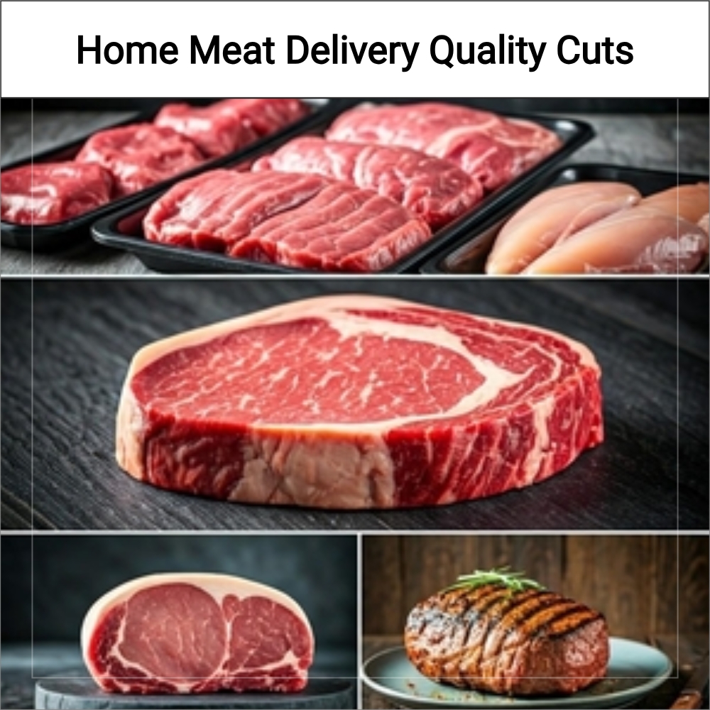 SwiftResults Here Facebook ad: Home Meat Delivery Quality Cuts!