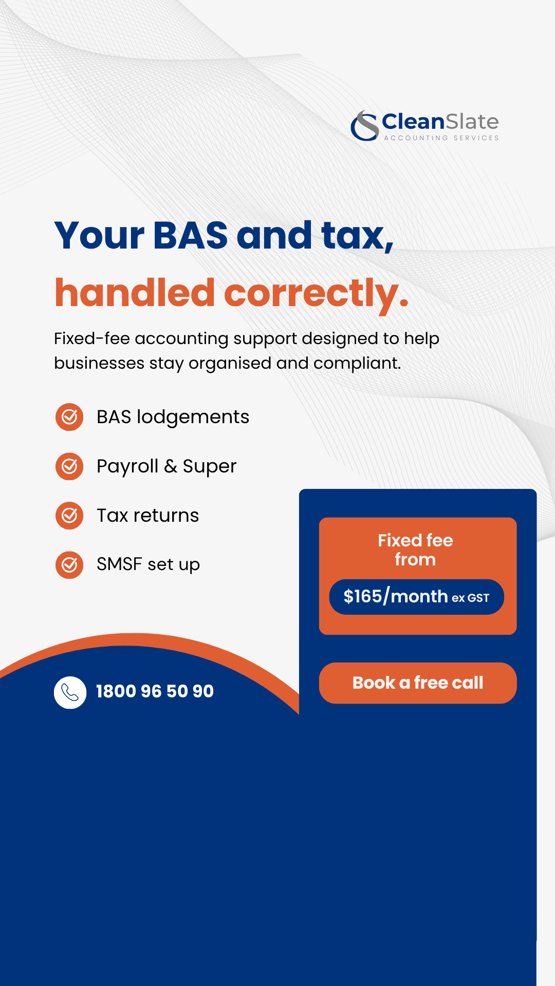 CleanSlate Accounting Services Facebook ad