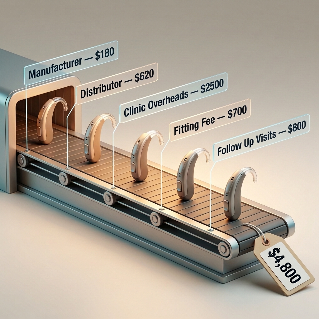 Amphea Audio Facebook ad: Improve Your Hearing For A Fraction of the Price