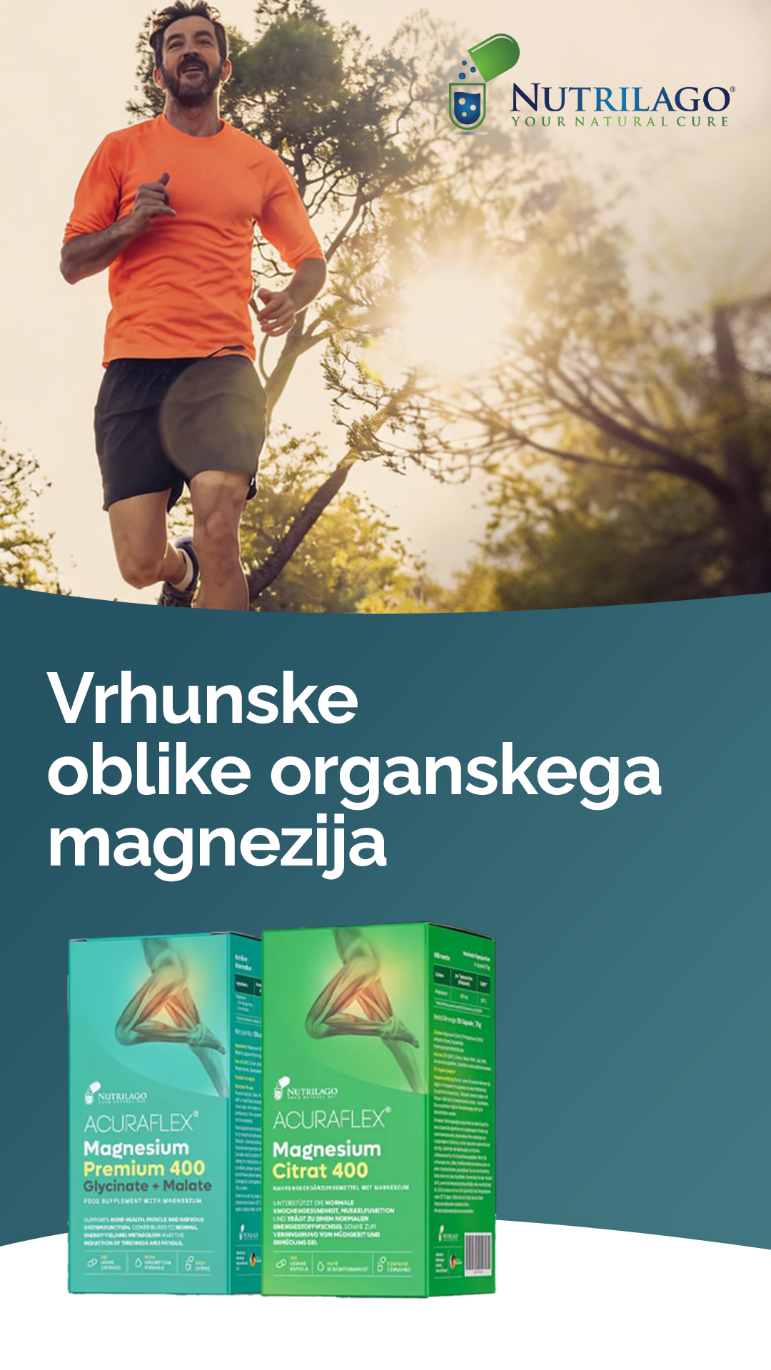 Nutrilago Slovenija Facebook ad