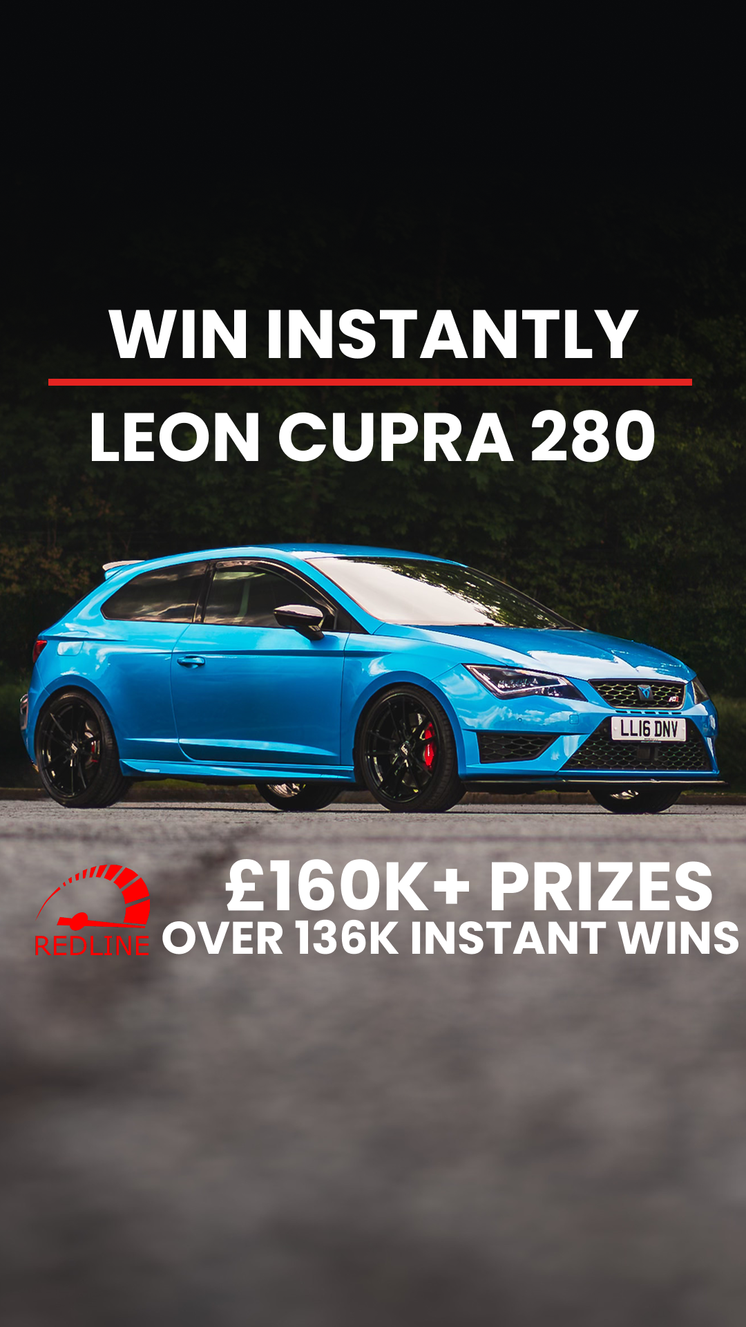 Redline Competitions Facebook ad