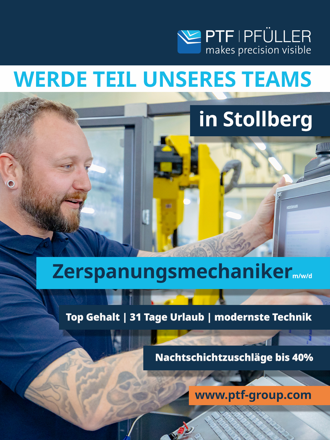 PTF Group Facebook ad