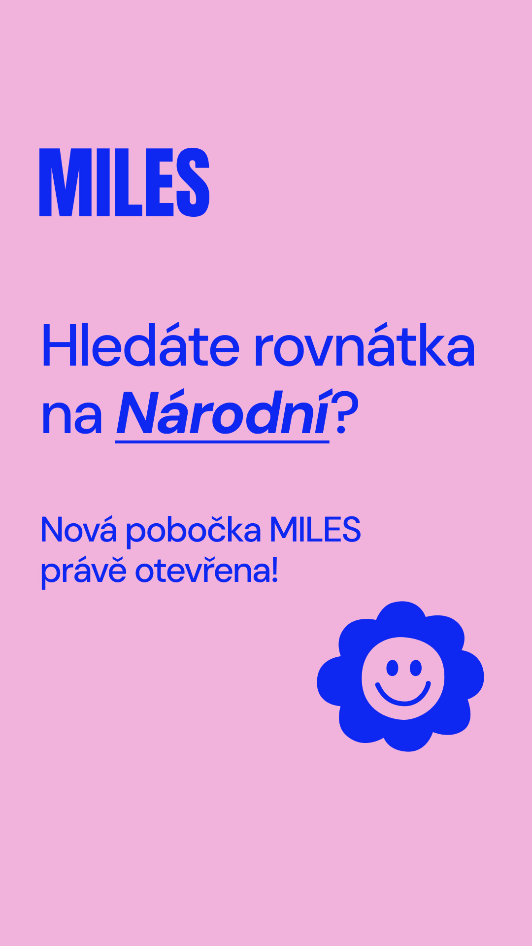 MILES dental care Facebook ad from May 20, 2026
