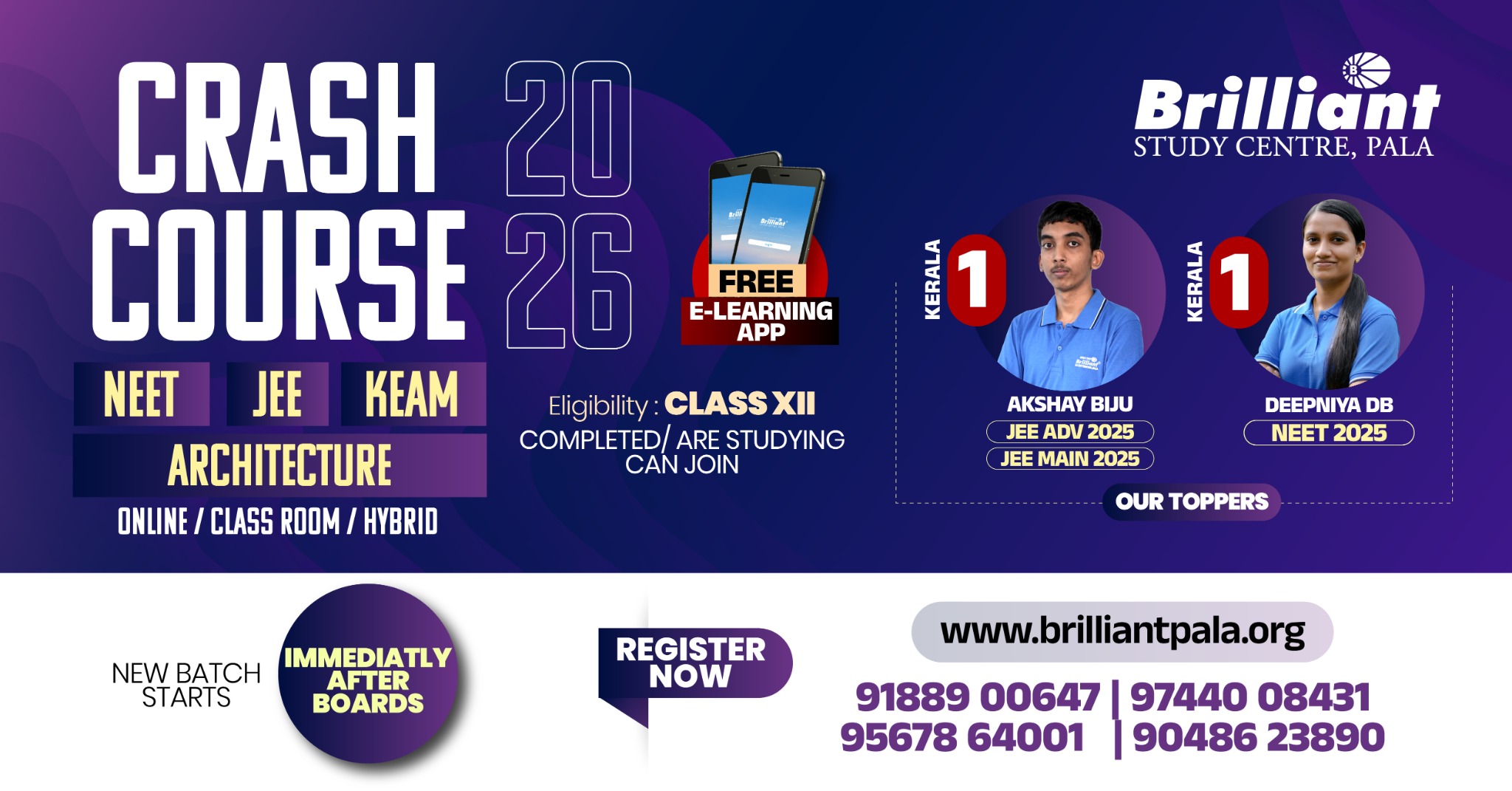 Brilliant Study Centre Pala Facebook ad