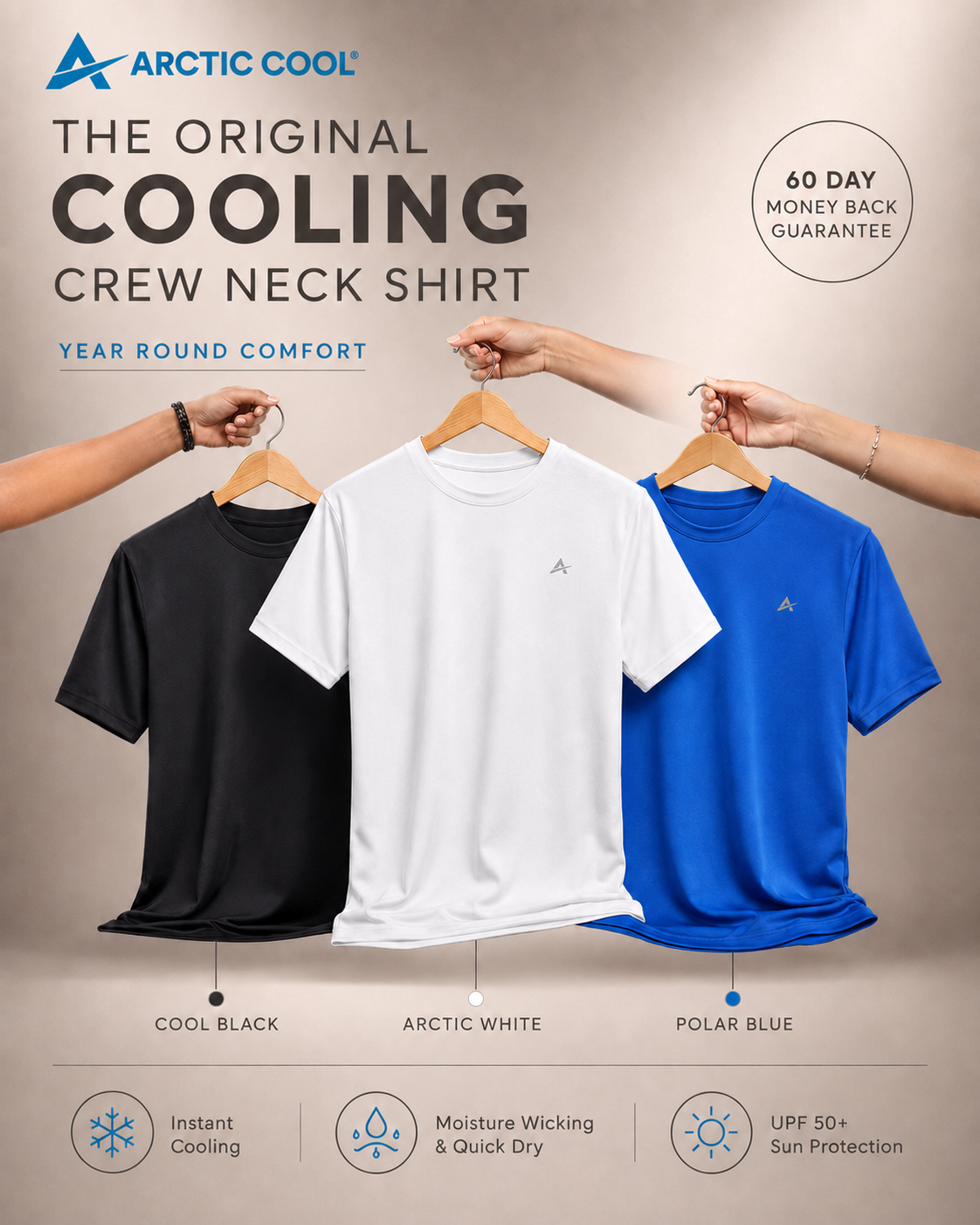 Arctic Cool Facebook ad