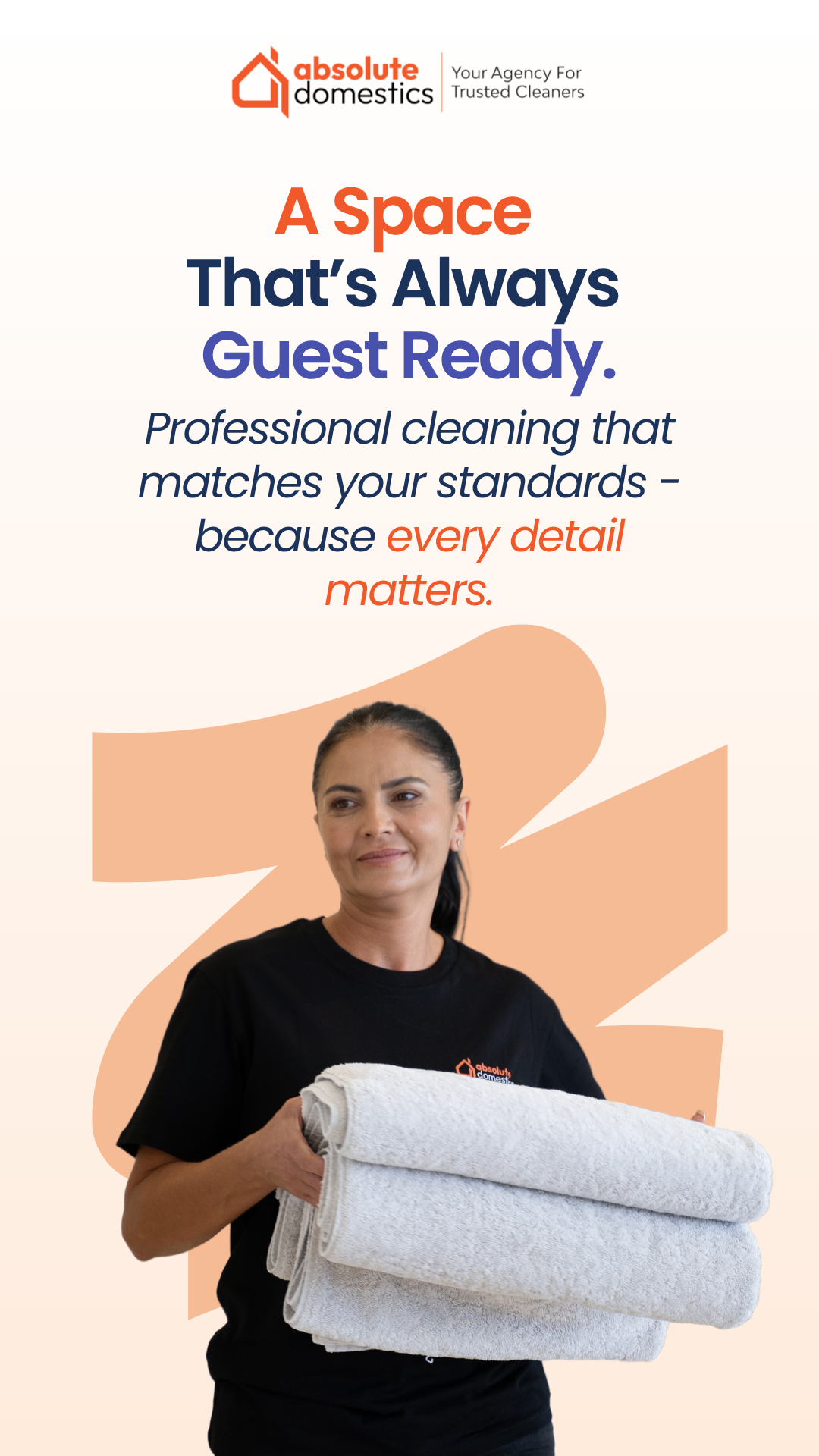 Absolute Domestics - House Cleaners Facebook ad