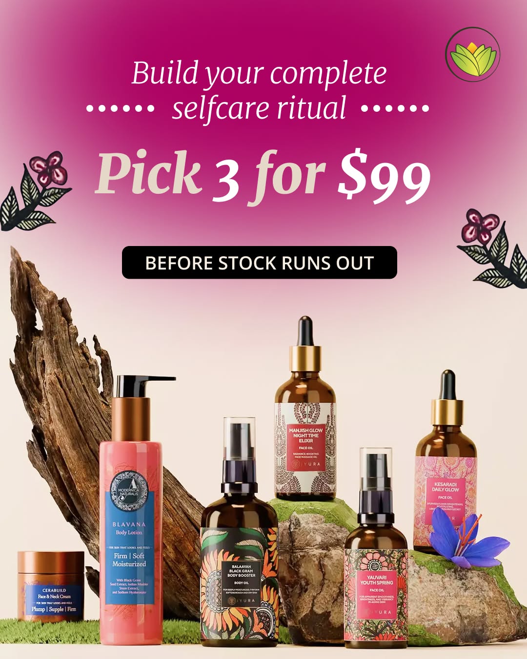 The Ayurveda Experience Facebook ad