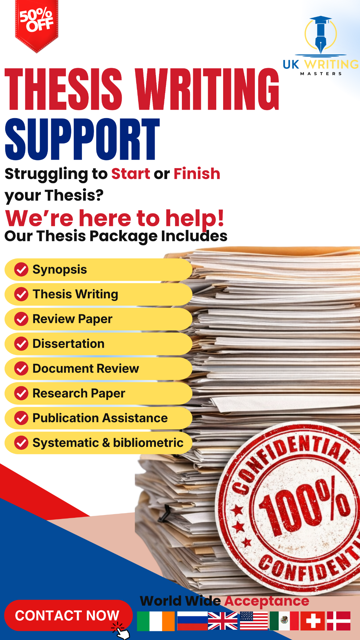 UK Writing Masters Facebook ad from Apr 29, 2026