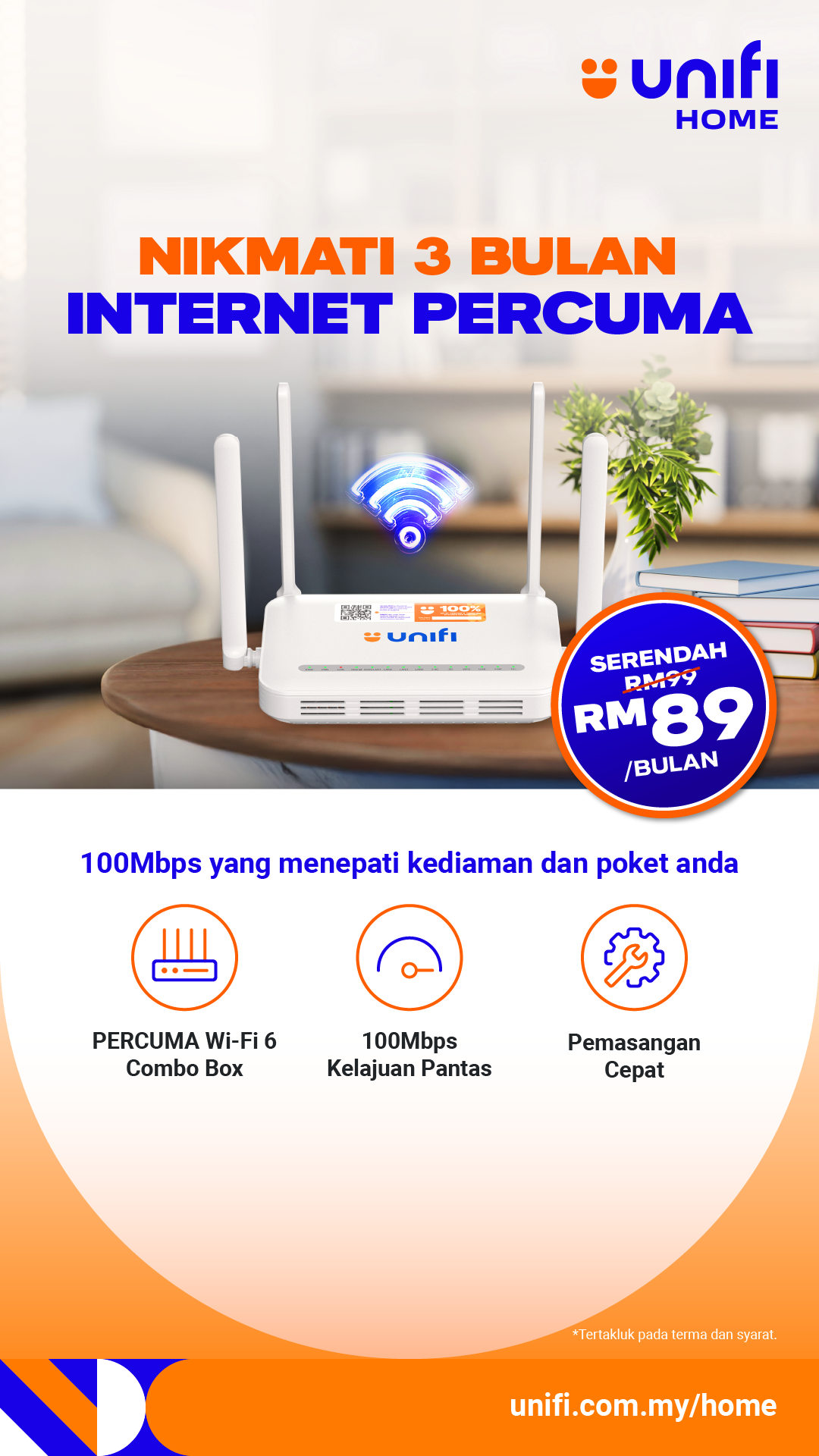 Unifi Facebook ad