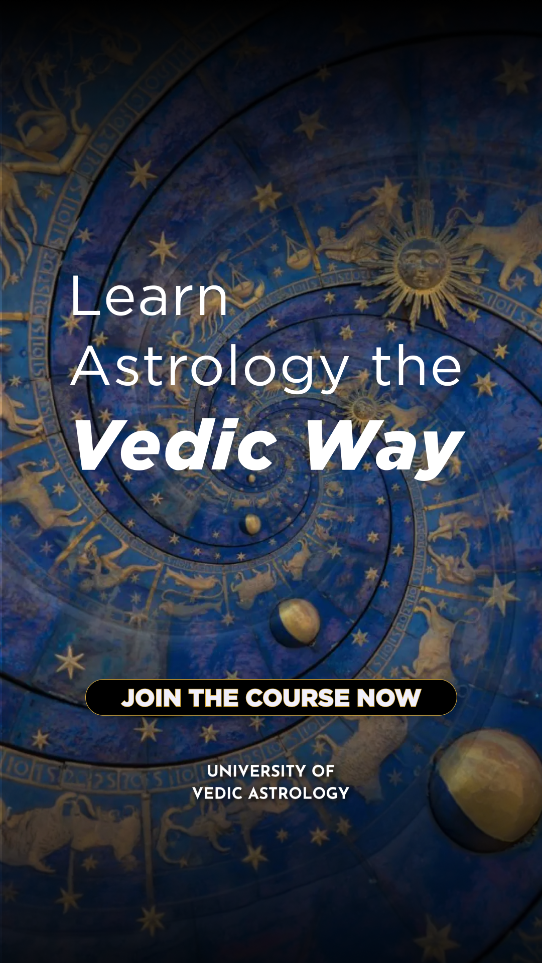 University of Vedic Astrology Facebook ad from Jun 24, 2026