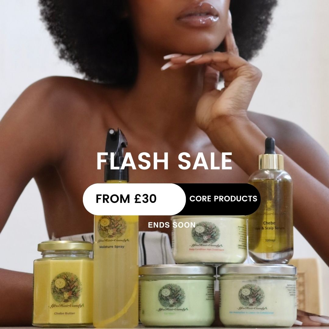 afrohaircandy Facebook ad: Try now and save