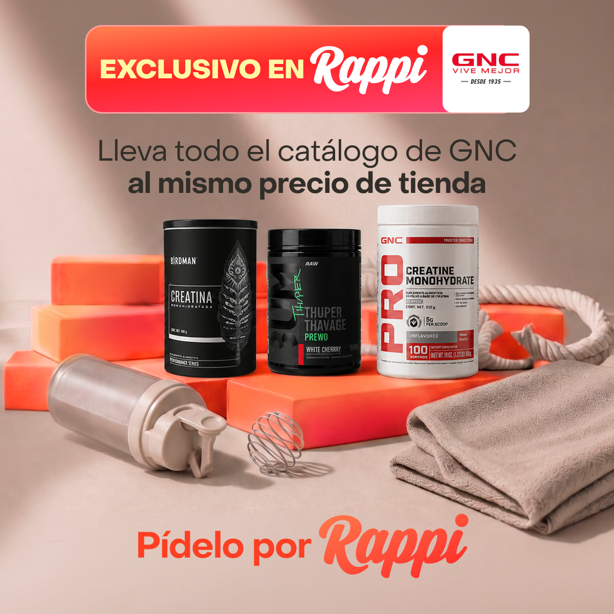 Rappi Facebook ad from Jul 20, 2026