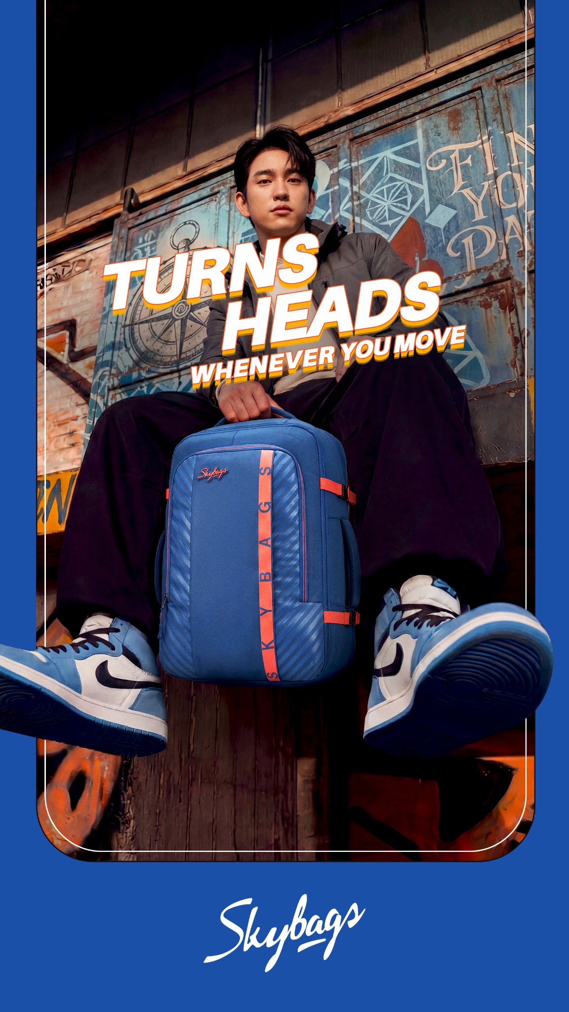 Skybags Facebook ad