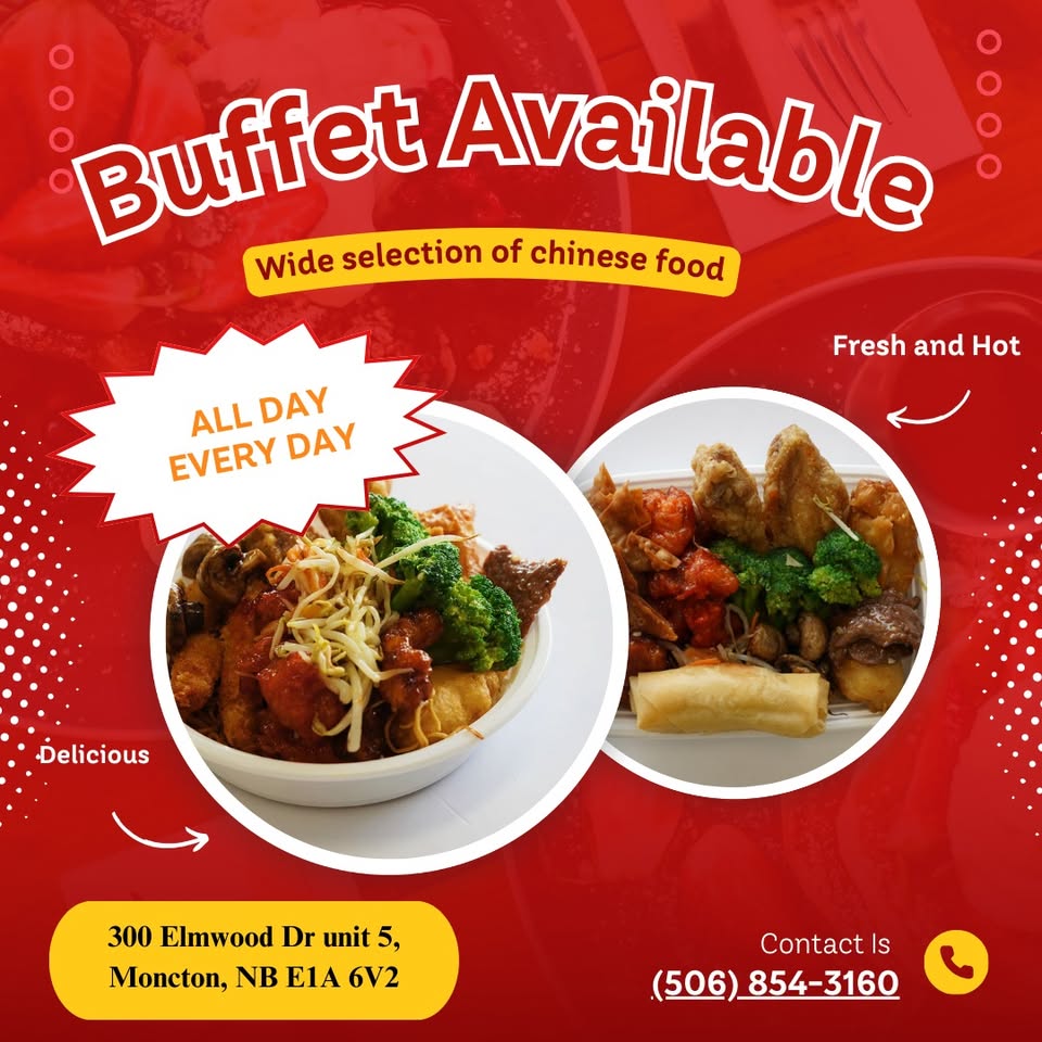 The Sunshine Restaurant Facebook ad: Dine-In Buffet Now Available!