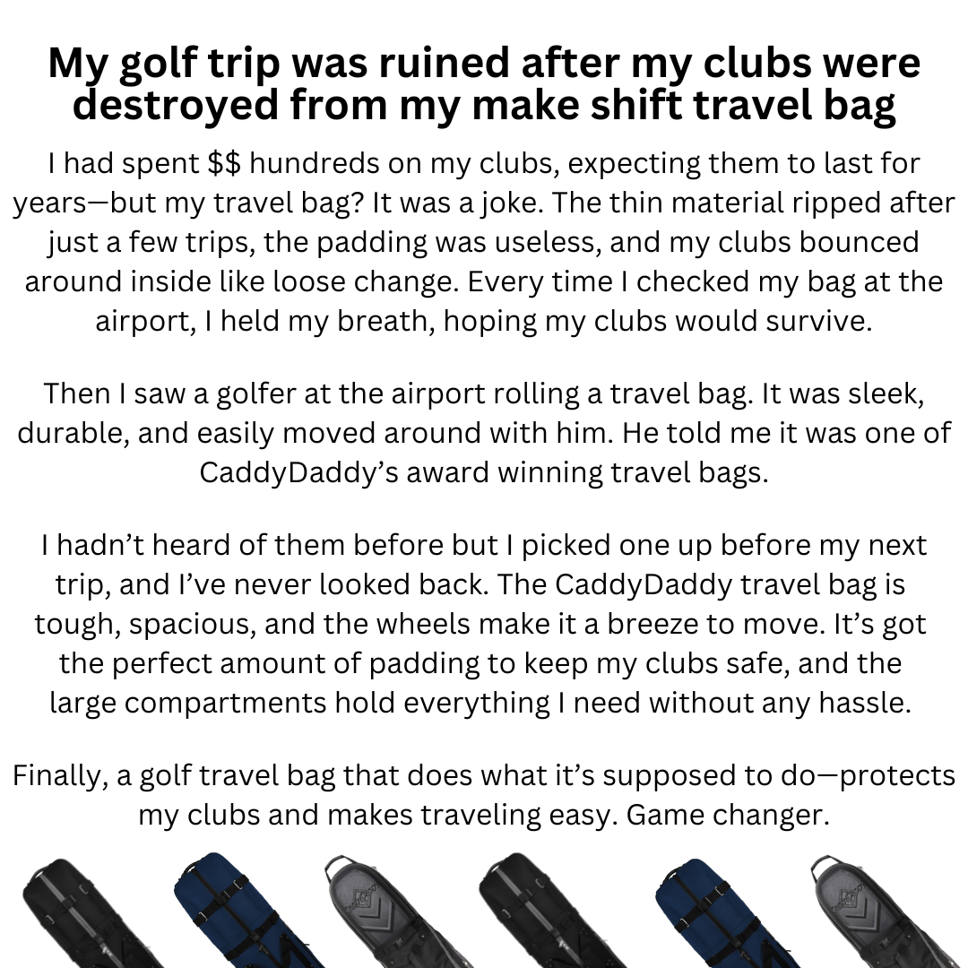 CaddyDaddy Golf Facebook ad