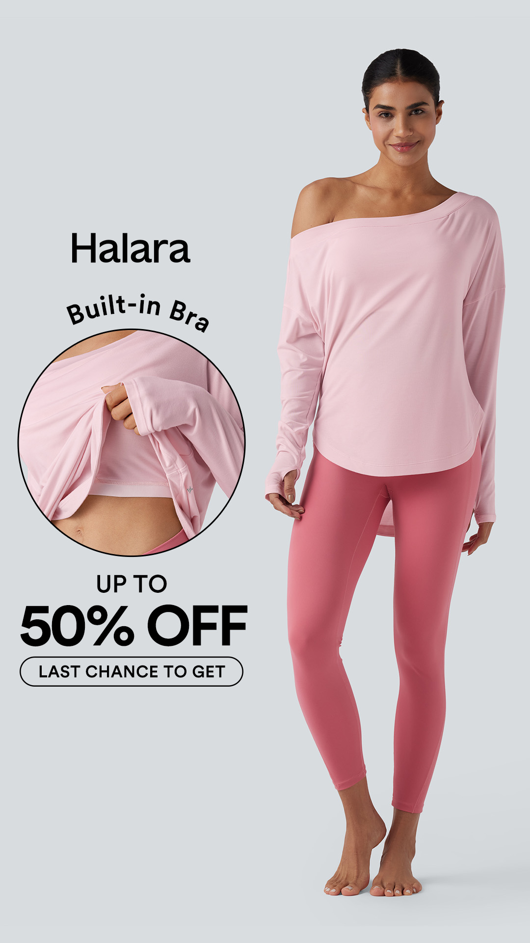Halara Europe Facebook ad