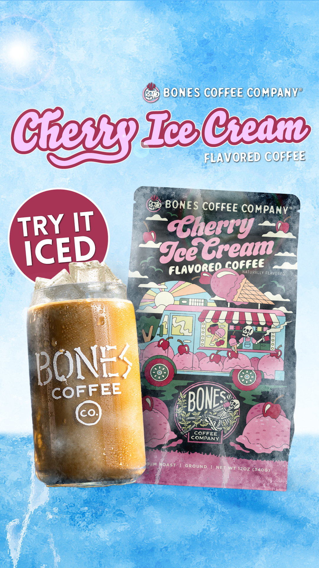 Bones Coffee Company Facebook ad