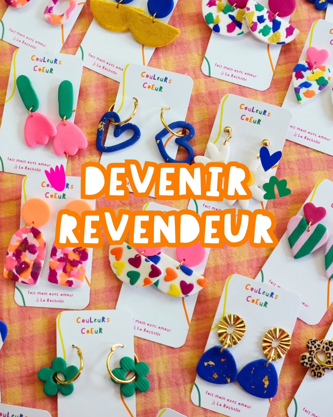 Couleurs coeur Facebook ad
