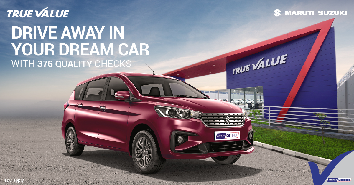 Maruti Suzuki True Value Facebook ad from May 6, 2026