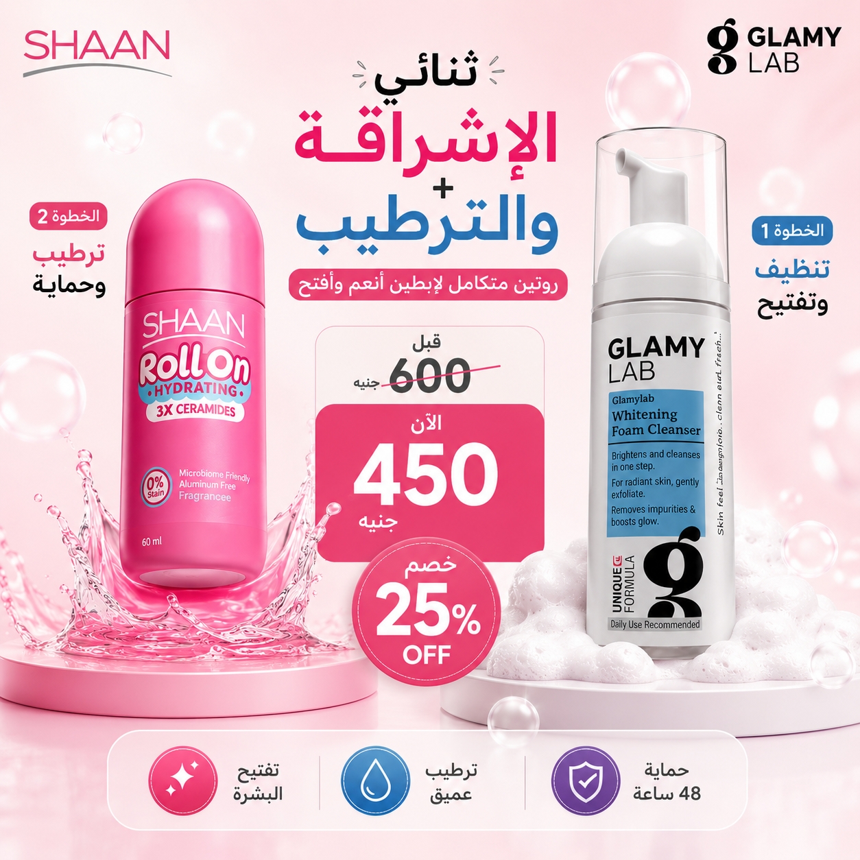Glamy Lab Facebook ad