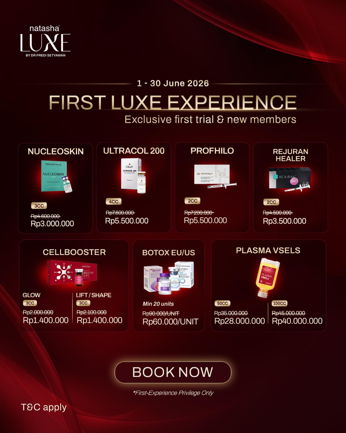 Natasha Luxe Facebook ad