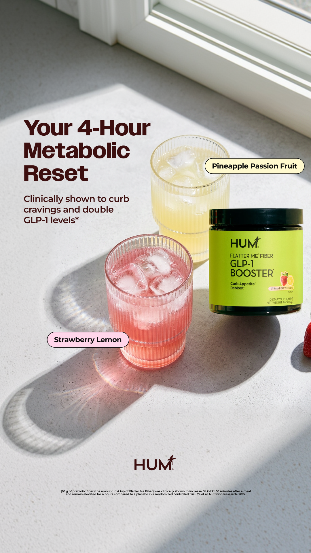 HUM Nutrition Facebook ad
