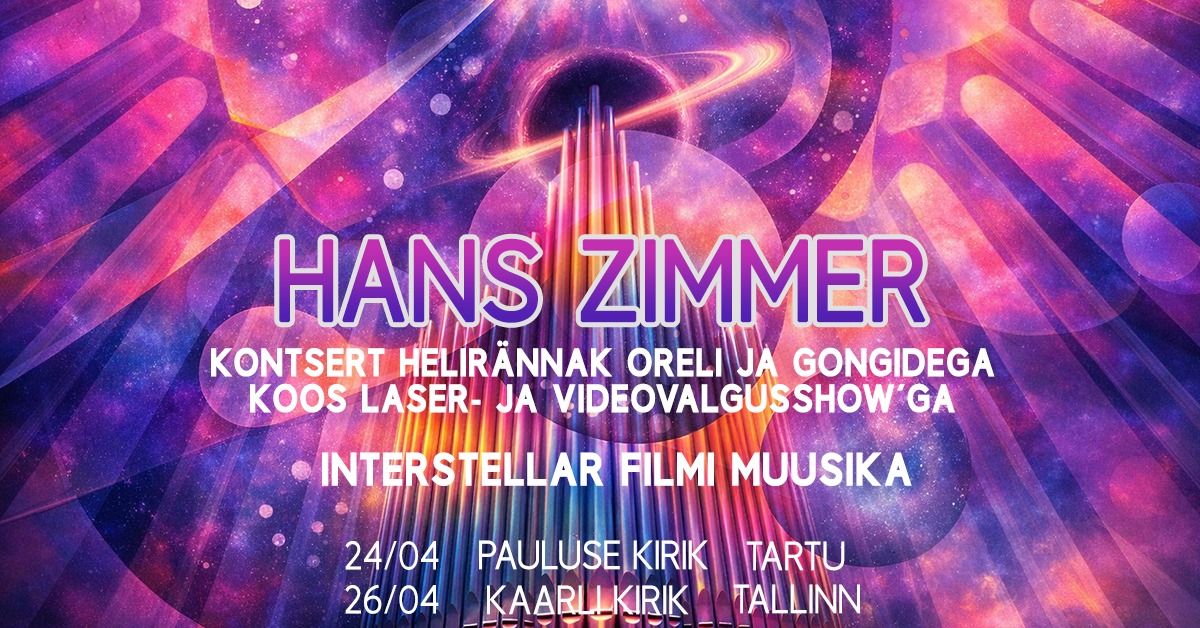 Tervendavad Helid / Целительные Звуки-Эстония / Healing Sounds-Estonia Facebook ad: TARTUS. HANS ZIMMER. Orel ja Gongid / ГАНС ЦИММЕР. Орган и…