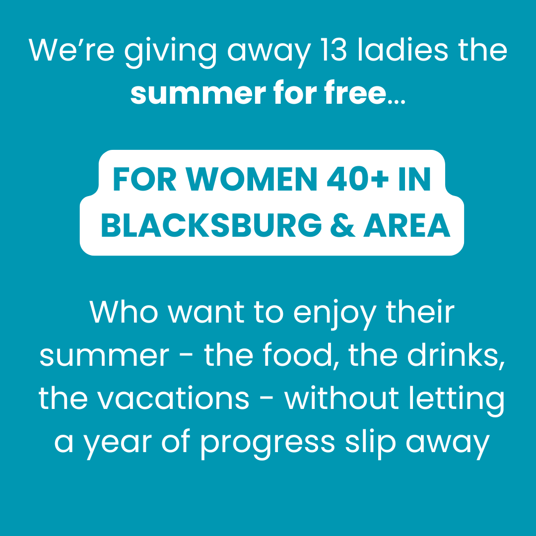 Blacksburg Fit Body Facebook ad from May 29, 2026