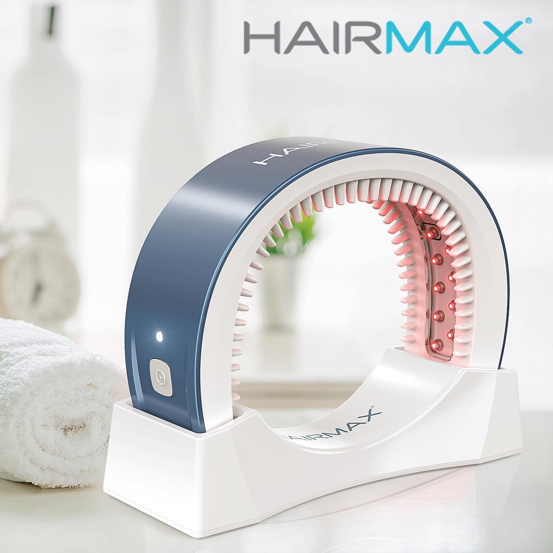Hairmax Facebook ad: Laser hair growth made easy