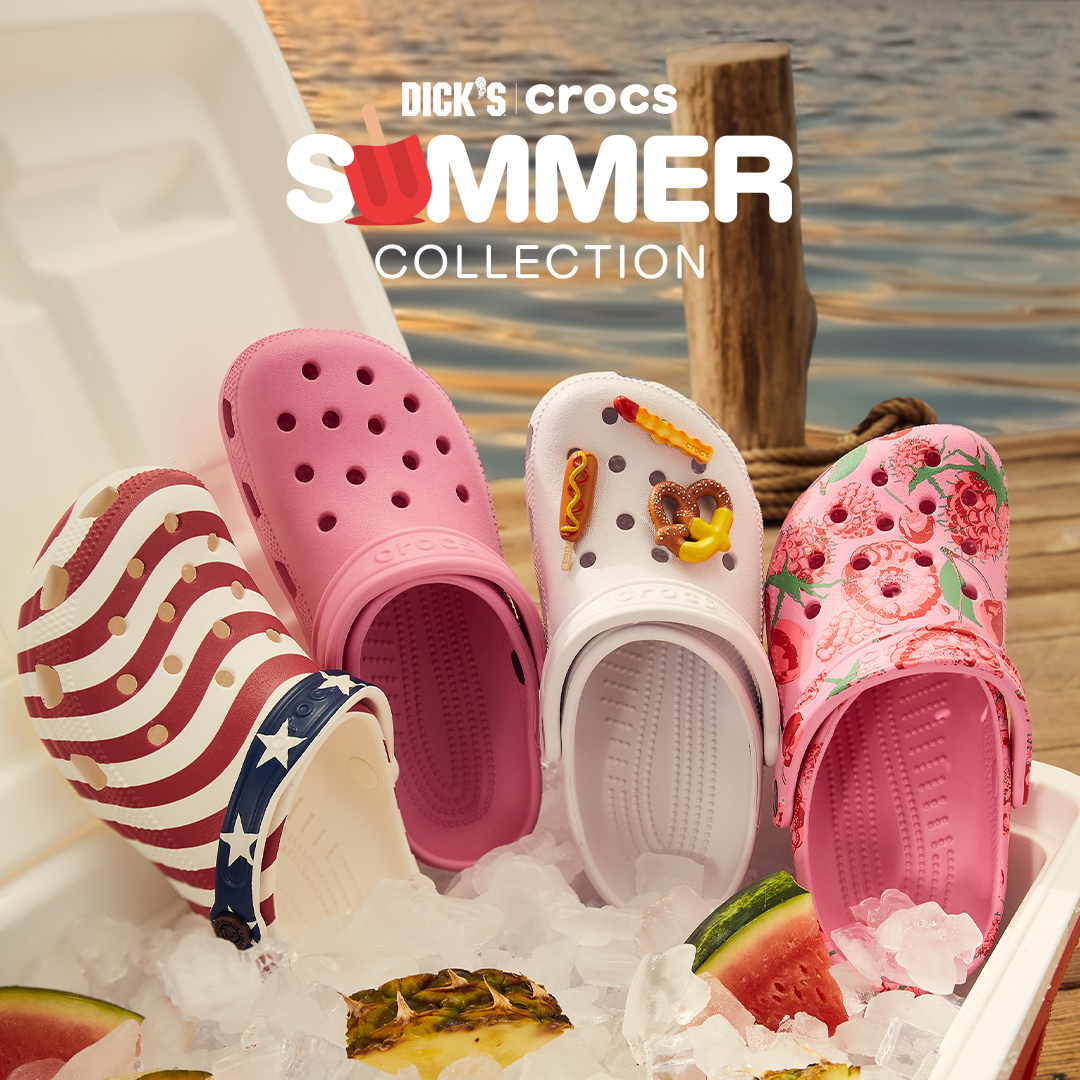 DICK'S Sporting Goods Facebook ad: Crocs Summer Collection