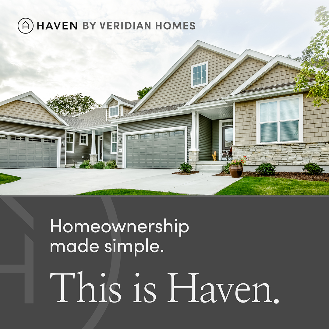 Veridian Homes Facebook ad from Feb 2, 2026