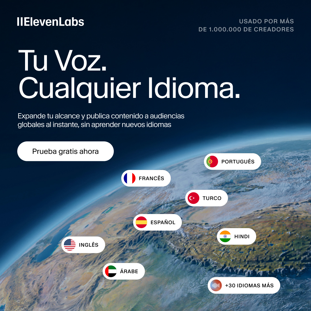 ElevenLabs Facebook ad