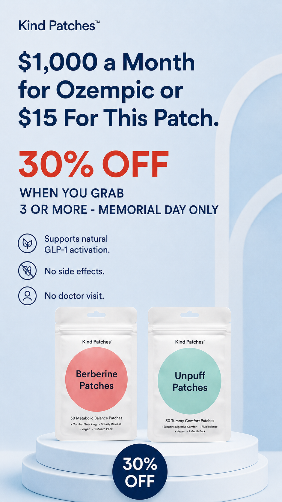 Kind Patches Facebook ad